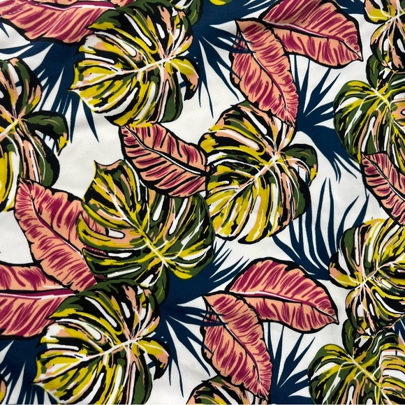 Cabana Del Sol Tropical Print Women's One Piece Swimsuit Medium - Picture 8 of 9